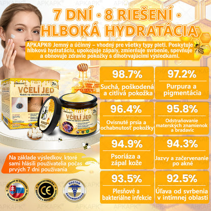 ✨APKAPK® Včelí jed regeneračný krém na pokožku 🔥 Vyvinuté na Slovensku, vyrobené a dodávané zo Slovenska