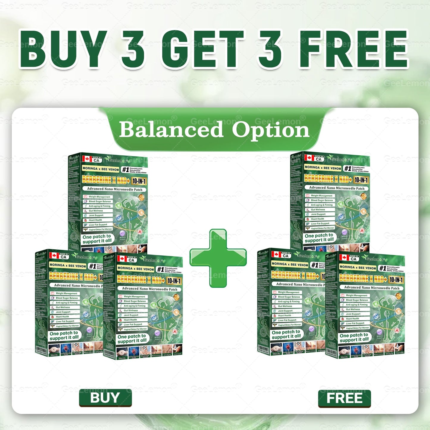 🇨🇦 𝑶𝒇𝒇𝒊𝒄𝒊𝒂𝒍 𝑺𝒕𝒐𝒓𝒆 | 🏆🏆 𝐆𝐞𝐞𝐋𝐞𝐦𝐨𝐧® Moringa · Berberine × NAD+ 𝟏𝟎-𝐢𝐧-𝟏 𝐀𝐝𝐯𝐚𝐧𝐜𝐞𝐝 𝐍𝐚𝐧𝐨 𝐌𝐢𝐜𝐫𝐨𝐧𝐞𝐞𝐝𝐥𝐞 𝐏𝐚𝐭𝐜𝐡 — 𝐎𝐧𝐜𝐞 𝐃𝐚𝐢𝐥𝐲, 𝐕𝐢𝐬𝐢𝐛𝐥𝐞 𝐑𝐞𝐬𝐮𝐥𝐭𝐬 𝐢𝐧 𝟕 𝐃𝐚𝐲𝐬